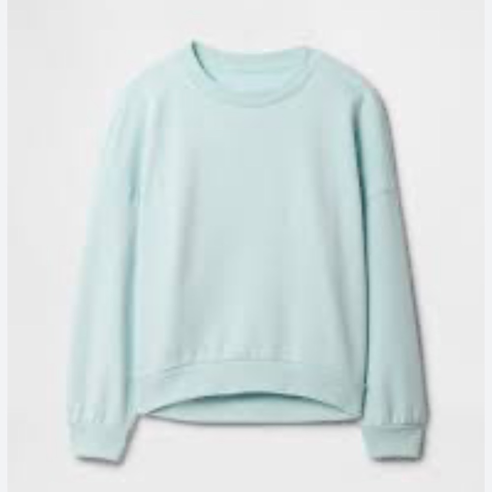 GAP Oversized Wedge Sweatshirt Azul Blue Loungewear Athleisure 2024 NWT-XL/12